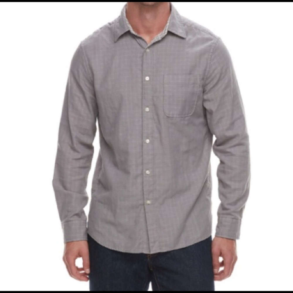 Men's Sonoma Long Sleeve Button-Down Shirt Medium